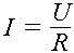 Formel zur Berechnung des Stromes I